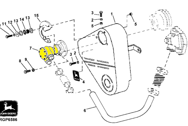 KIT REPARAÇÃO BOMBA ÁGIA SALGADA * RE49491