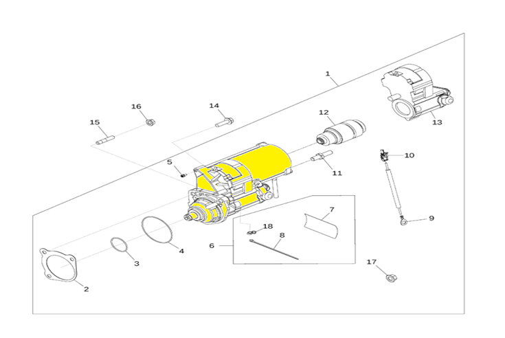 MOTOR DE ARRANQUE * RE506103